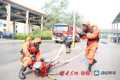 強化安全意識 筑牢安全防線——茌平縣市場監管局成功組織特種設備事故應急救援演練